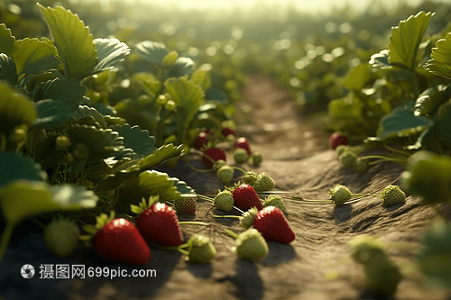 草莓种植园